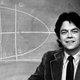 Art and his chart in 1981, the year president Ronald Reagan put his ideas into action.